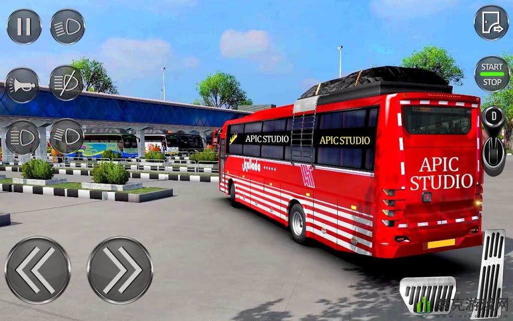 城市长途巴士驾驶模拟器